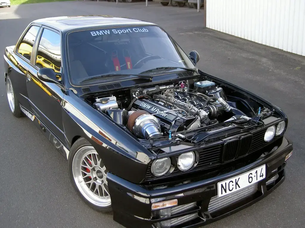 1989 bmw e30 k20 swap 1