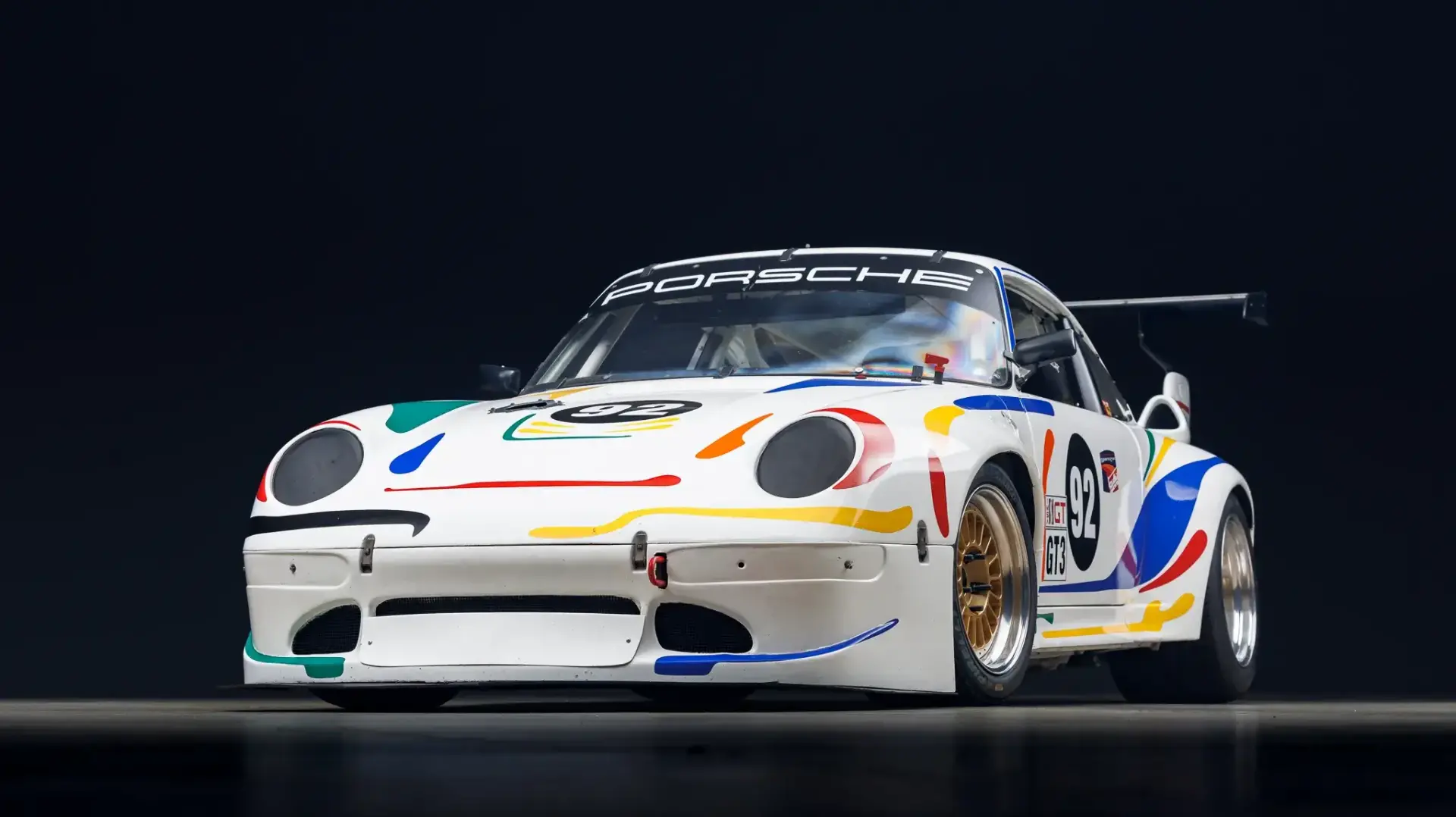 1992 porsche 911 race car 3 1 