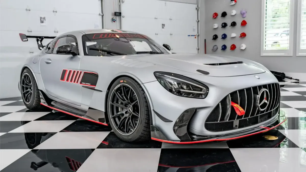 2022 Mercedes-AMG GT Track Series: Up for Auction on Bring a Trailer