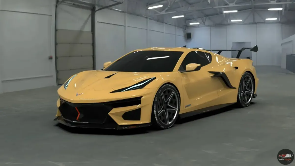 2025 Chevy Corvette ZR1 Early Render Unveils Bold New Look