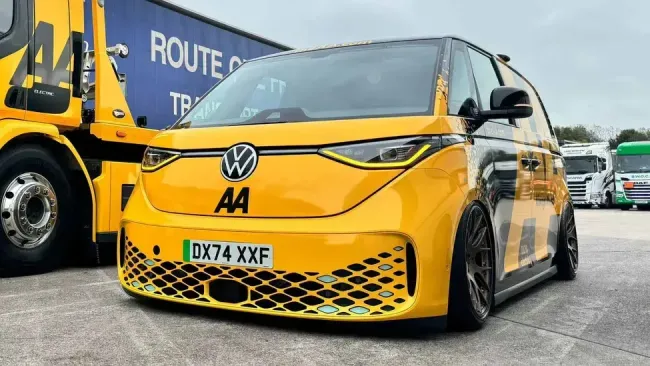 AA's Modified VW ID. Buzz: The Future of EV Roadside Rescue