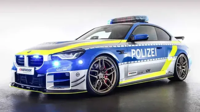 AC Schnitzer Unveils 552bhp BMW G87 M2 Polizei Edition for TUNE IT! SAFE! Campaign