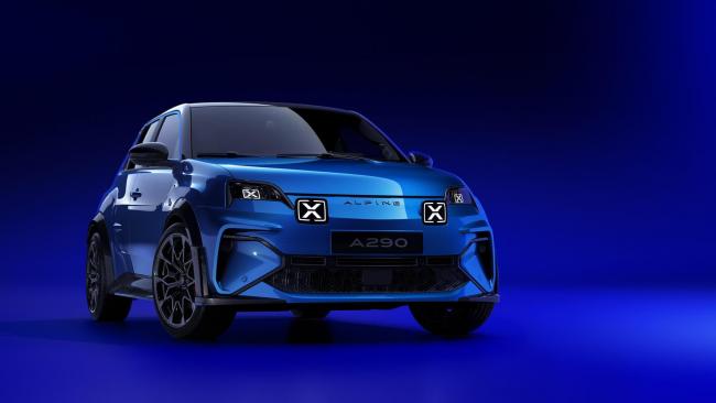 Alpine Unveils New A290 Hot Hatch and Plans for Seven EV Models