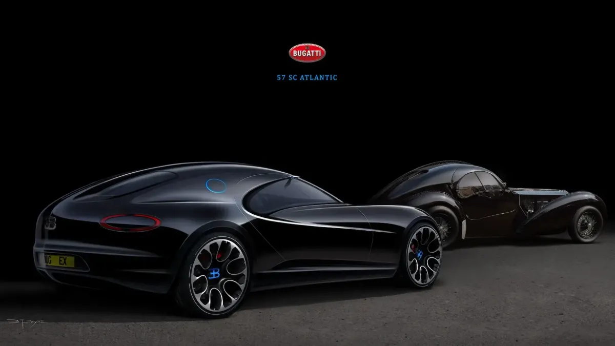 Bugatti Reveals Rare Design Studies Ahead of Historic Seminar