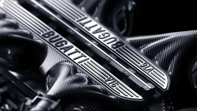 Bugatti's New Hybrid V-16 A Symphony of Power