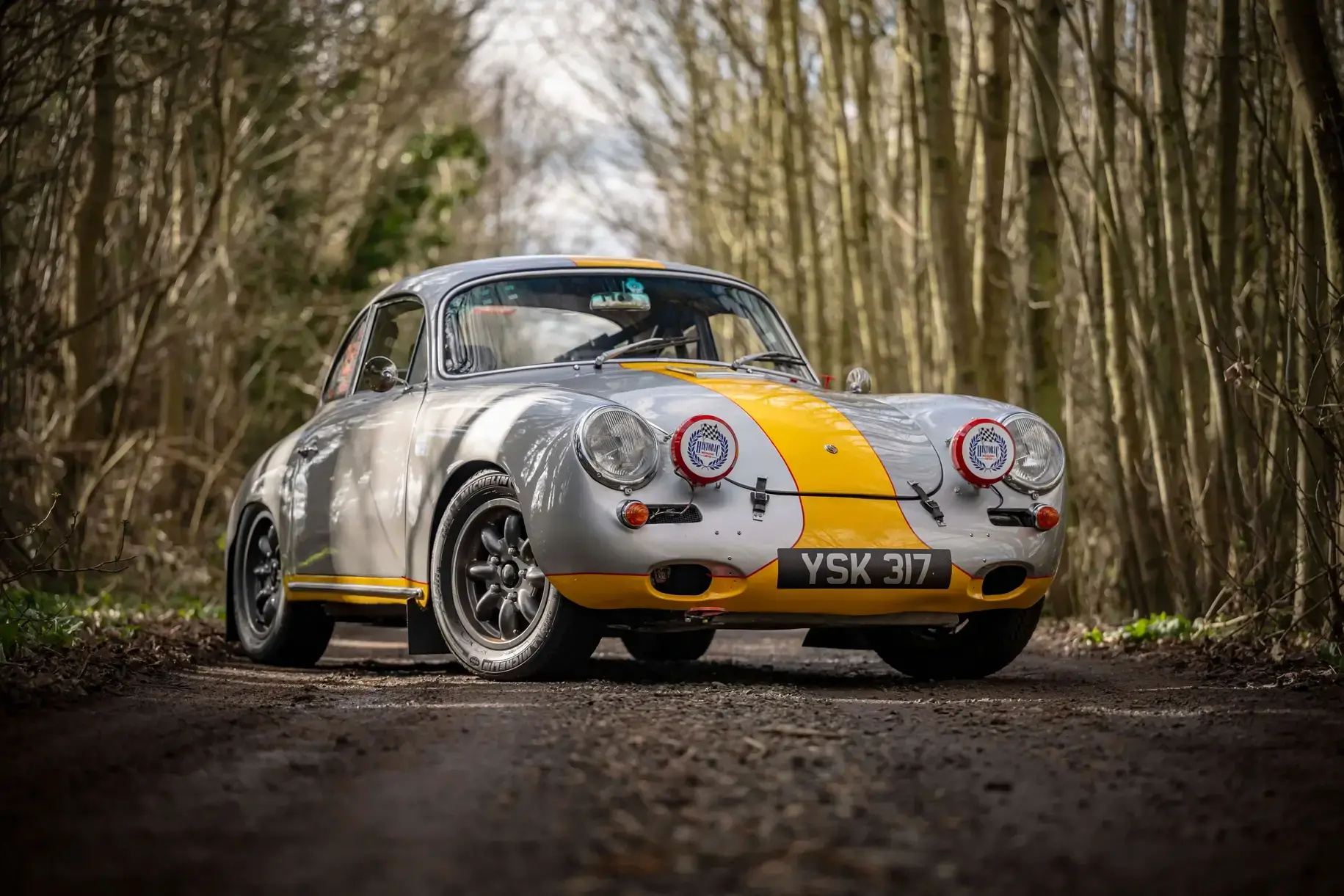 Classic porsche 356b rally car auction bonhams 1 