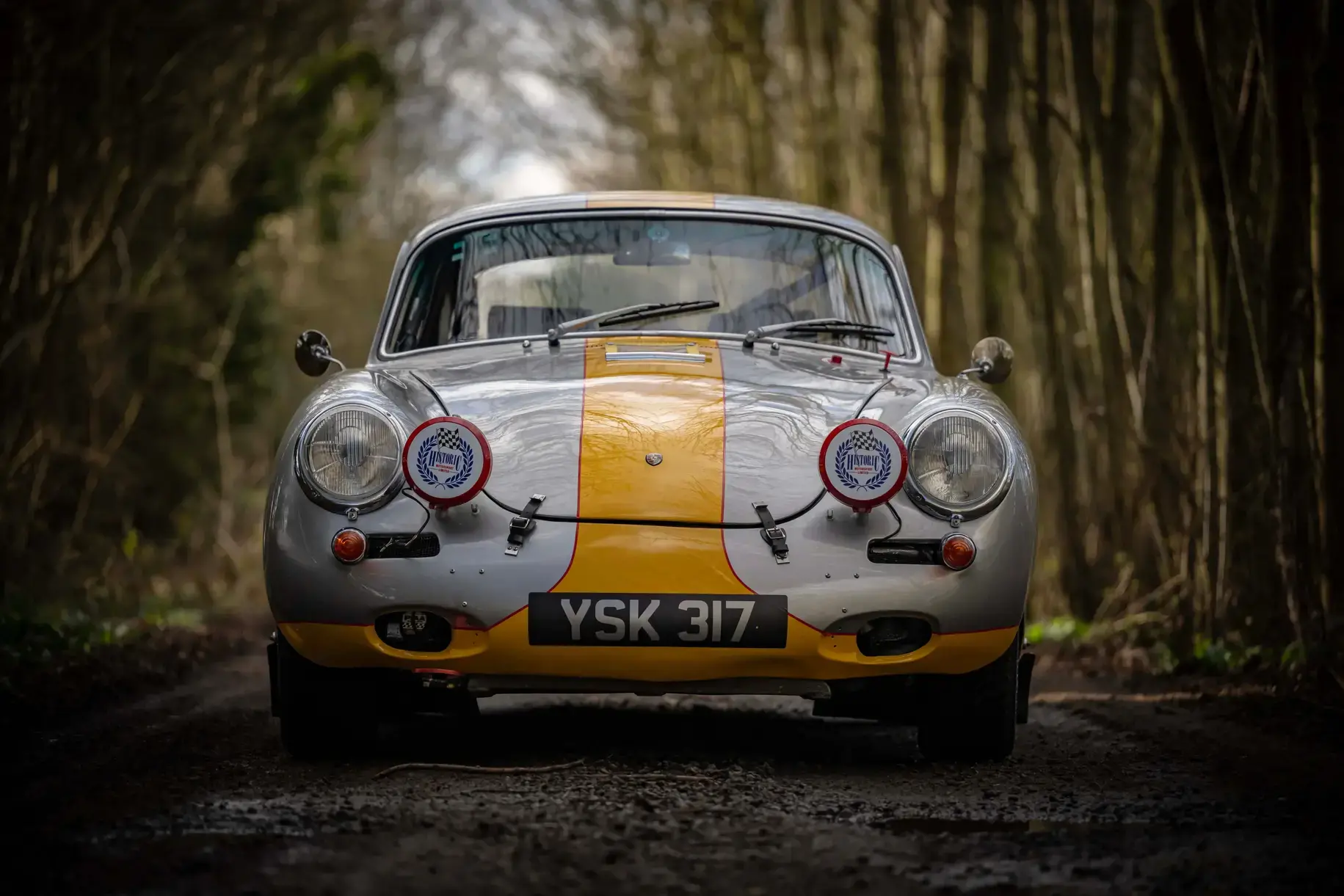 Classic porsche 356b rally car auction bonhams 3 1