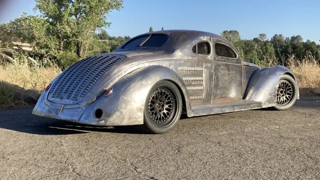 Custom 1937 Ford Coupe by Eddie’s Chop Shop on Bring a Trailer