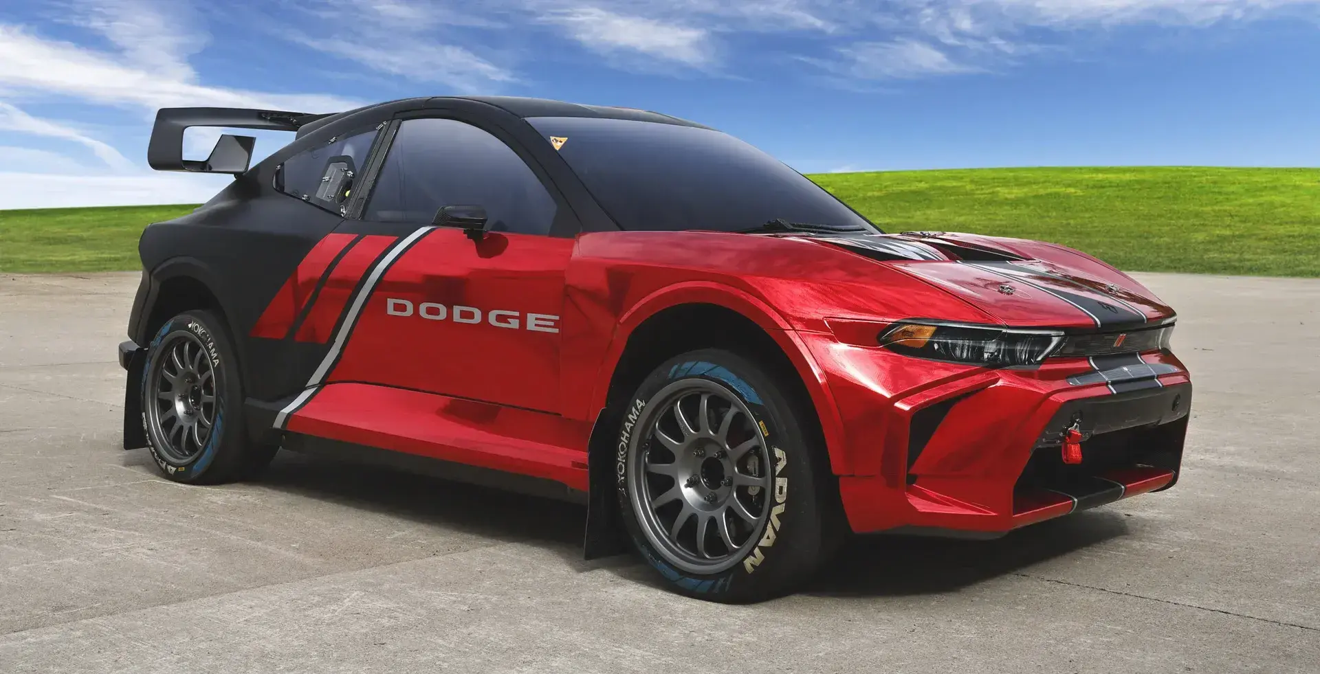 Dodge hornet electric rallycross 1