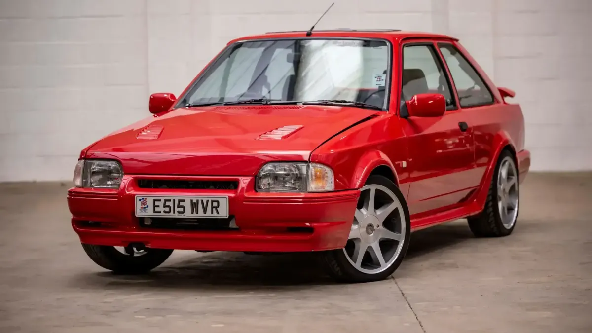 Ford Escort RS Turbo Up for Auction A Classic with Character