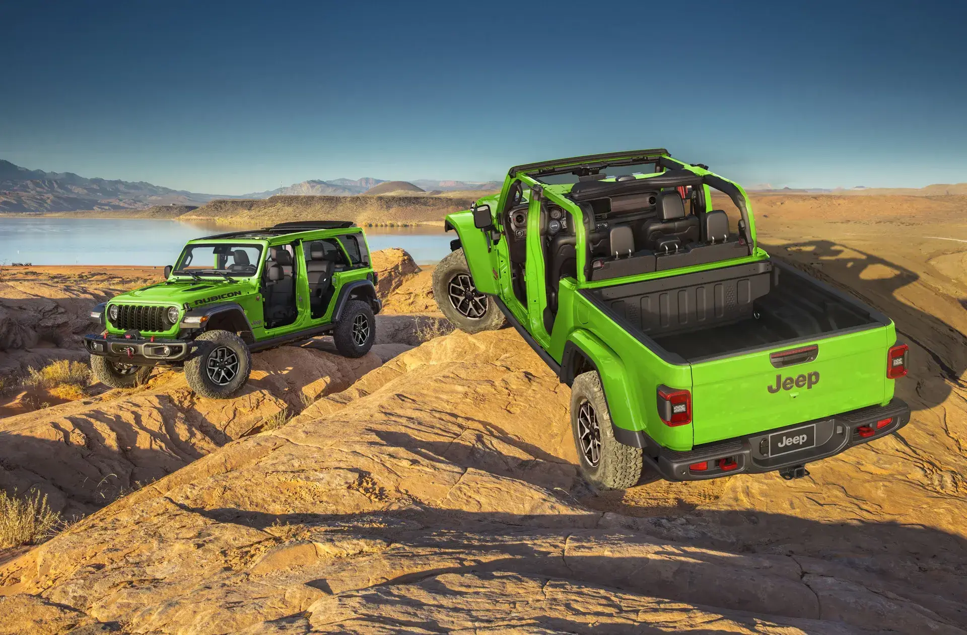 Jeep wrangler gladiator mojito green 2025 1