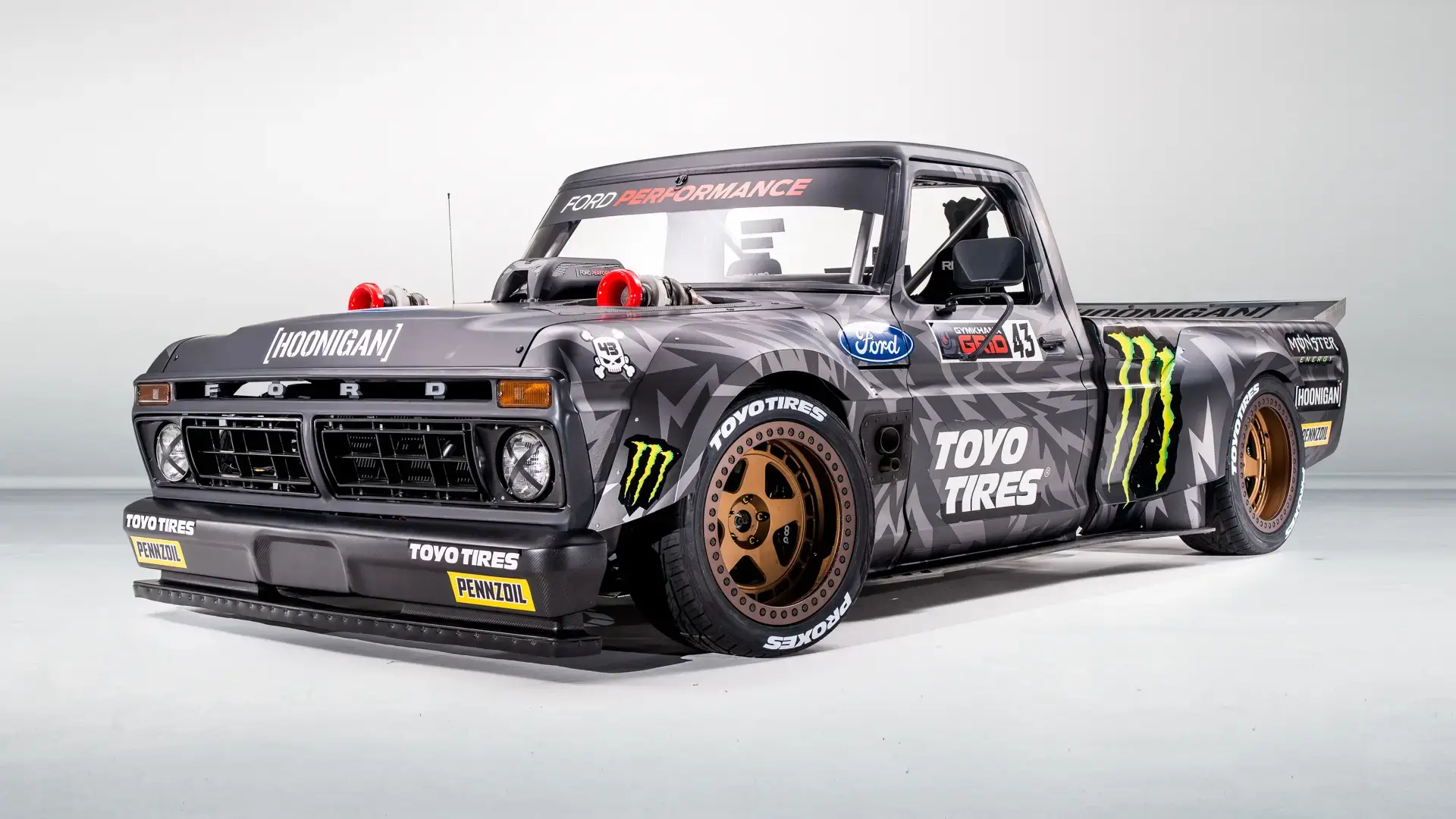 Ken blocks iconic hoonitruck