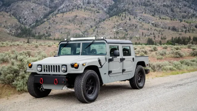 NAEV to Transform Military Humvees into High-Performance Electric Hummers
