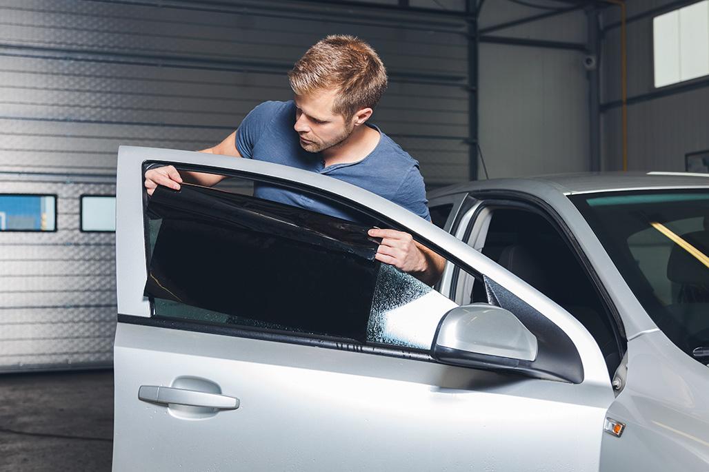 Preparing car window