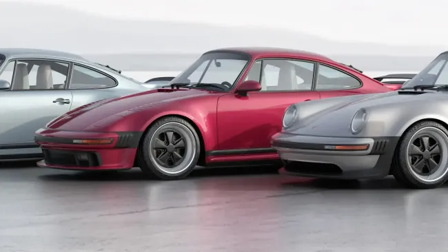 Singer Unveils Slant-Nose 964 Porsche 911 Turbo Study Variant