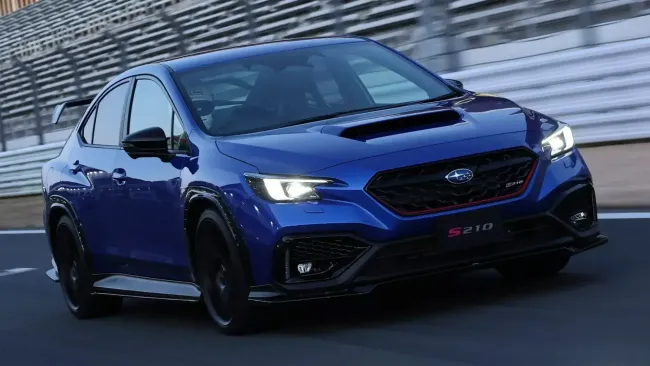 Subaru WRX S210 STI: Limited-Edition Performance Sedan Unveiled