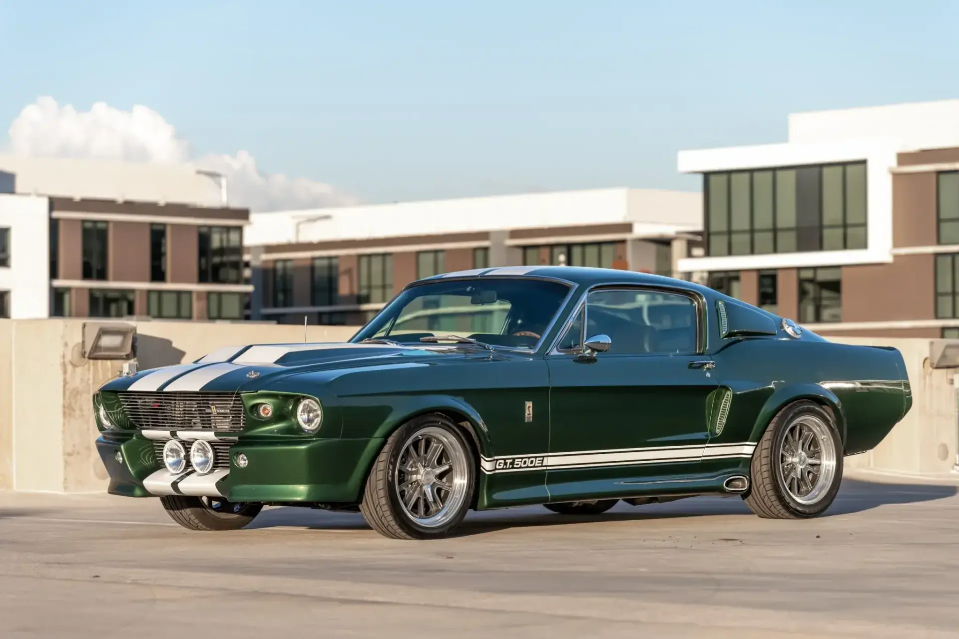 Supercharged 1967 ford mustang gt fastback 5 1