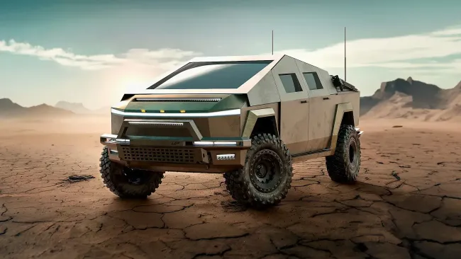 Tesla Cybertruck Adds Generator, Armor for Tactical Readiness