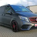 The mercedes benz v 300 d enhanced with barracuda project 3 0 wheels