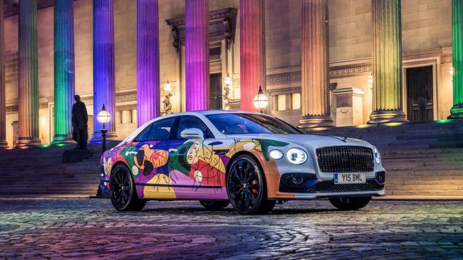 The Bentley Unifying Spur is an art car with a lot of pride | modifiedrides.net