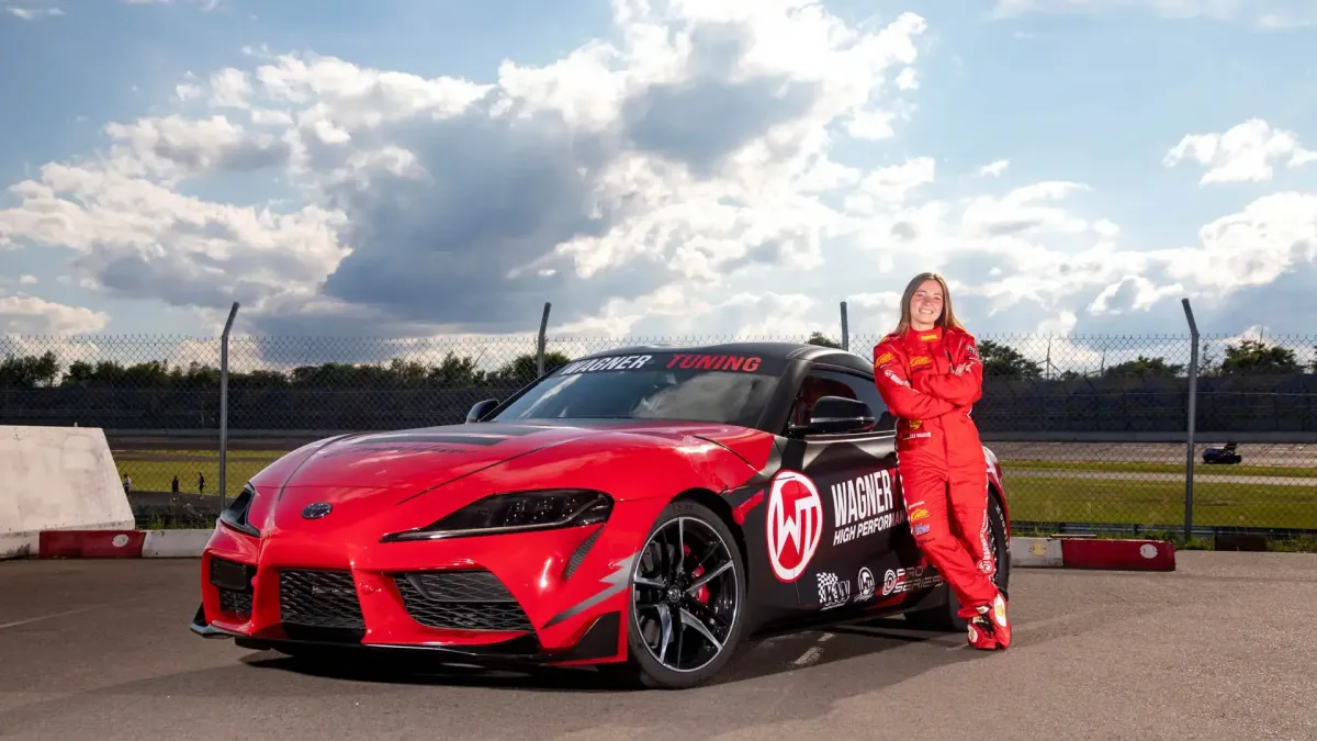 Lea Wagner Dominates Drag Racing with 1,000 HP Toyota Supra